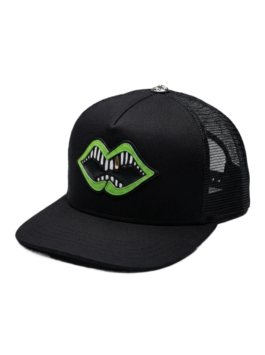 Chrome Hearts trendy and cool style black hat
