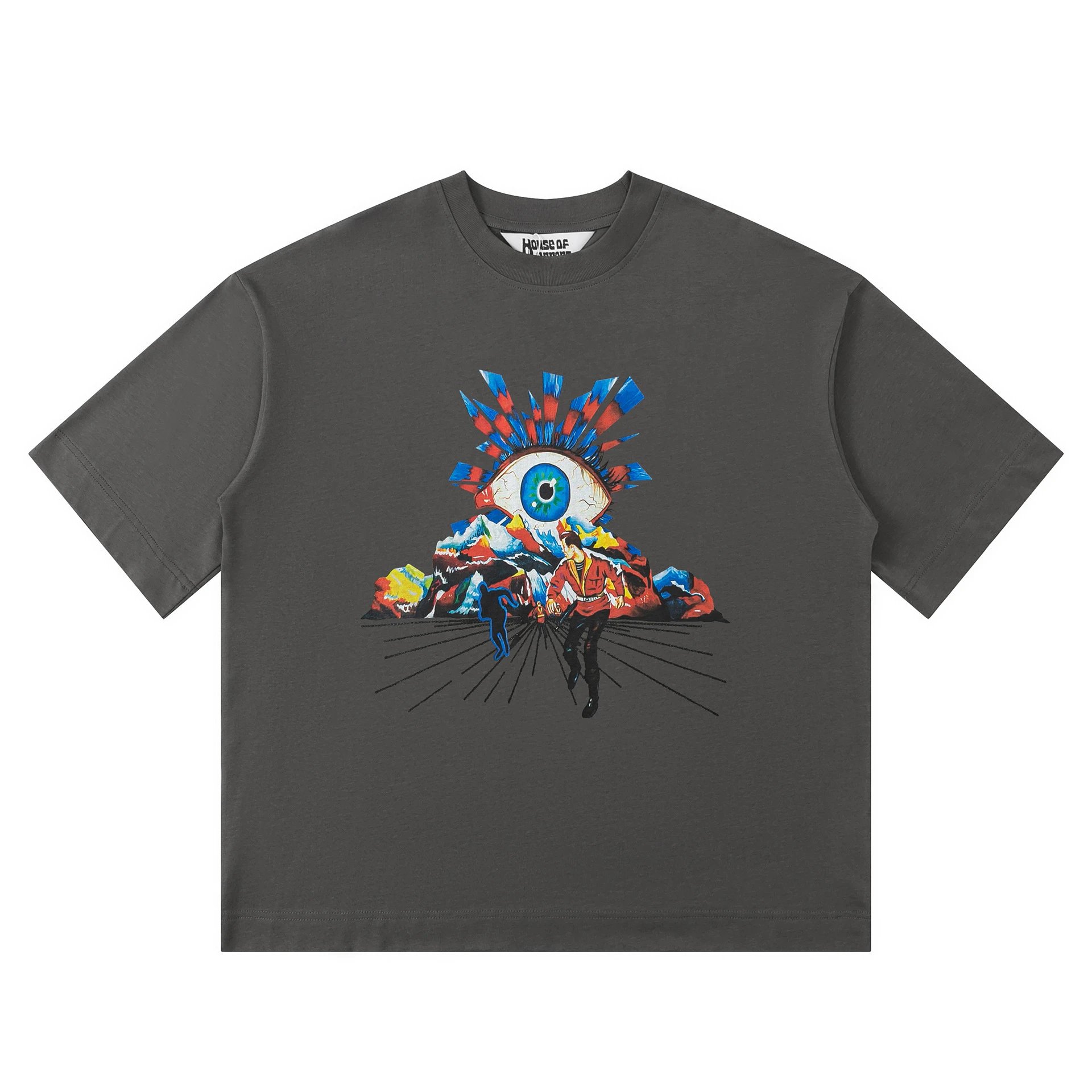 House of Errors Grotesque Style Gray T-shirt