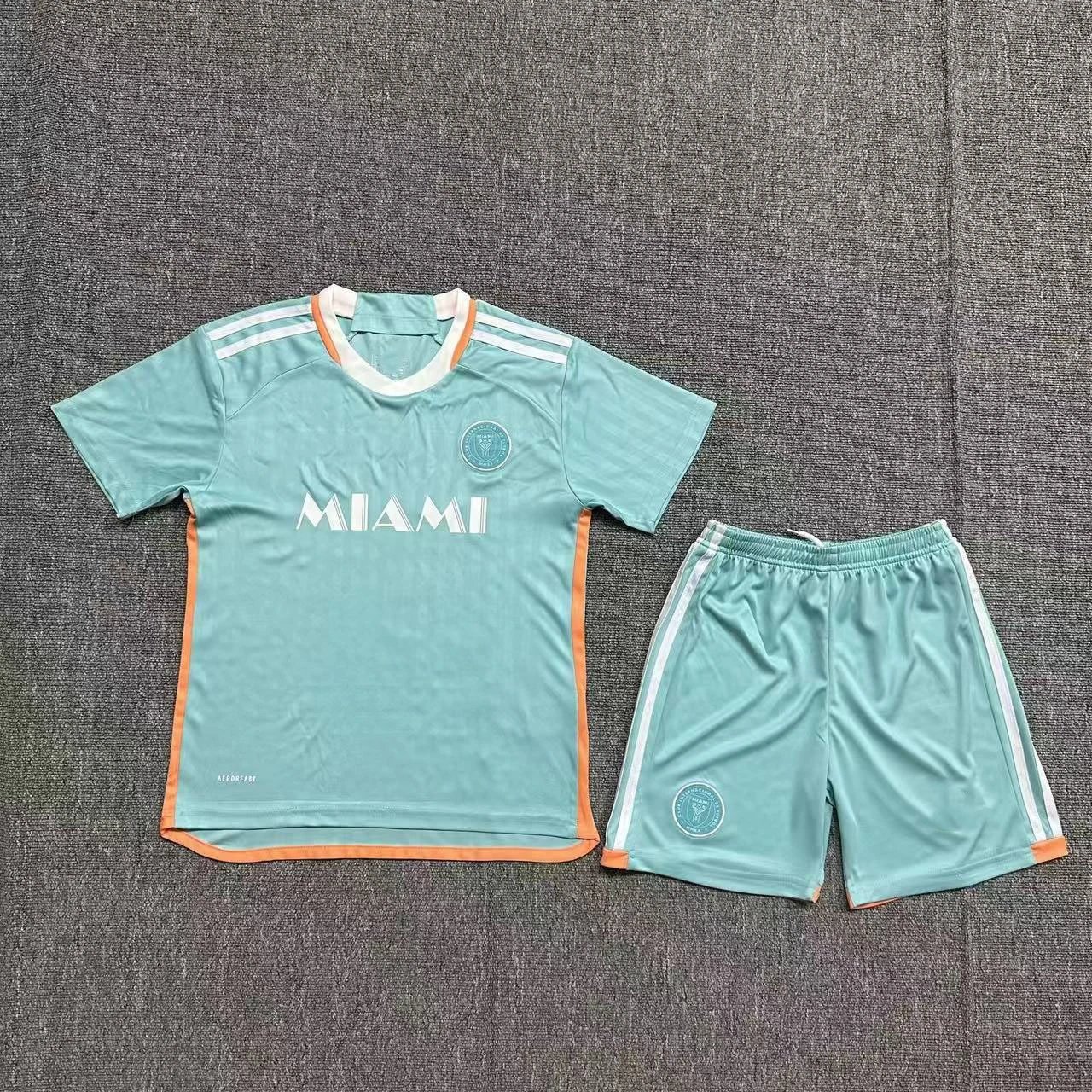 Inter Miami Travel Soccer jersey set Pink Football with Modern Look