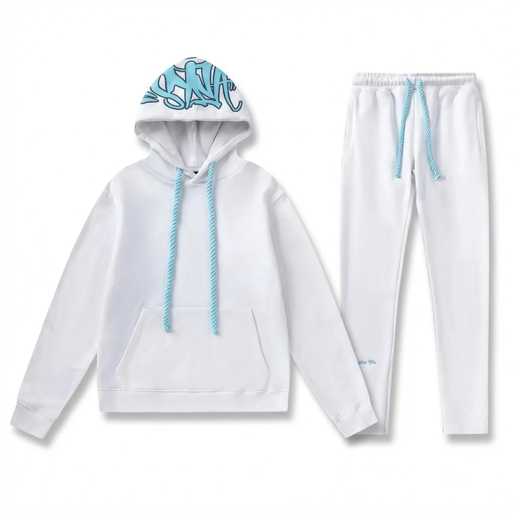 SynaWorld Graffiti Style White Suit