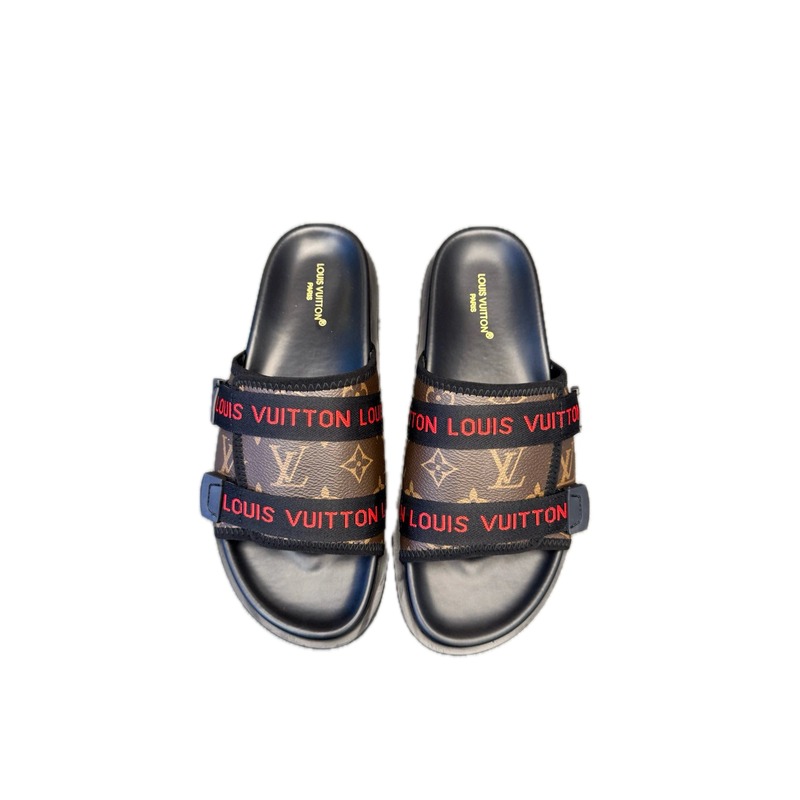 Louis Vuitton Monogram Casual Color-block Slide