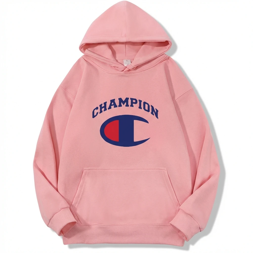 Champion basic pink hoodie