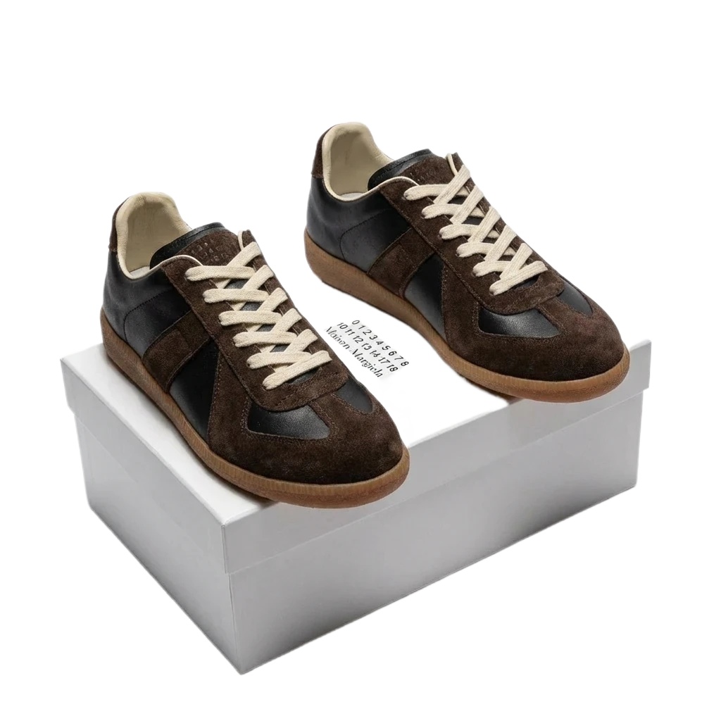 Maison Margiela retro brown shoes
