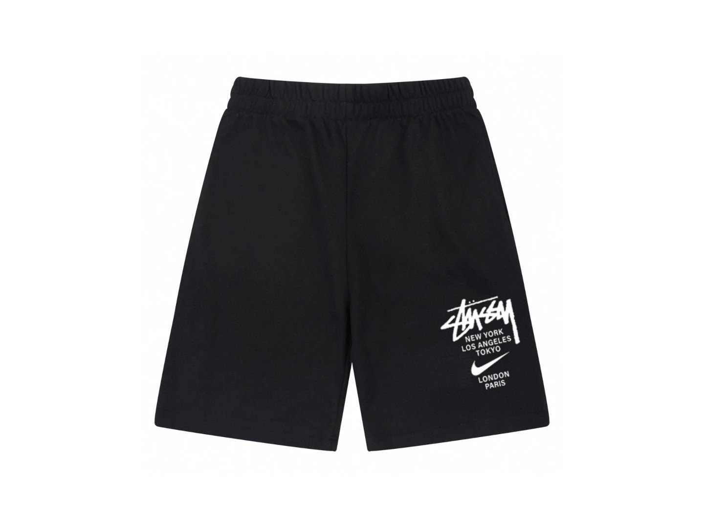 Stussy-printed casual shorts