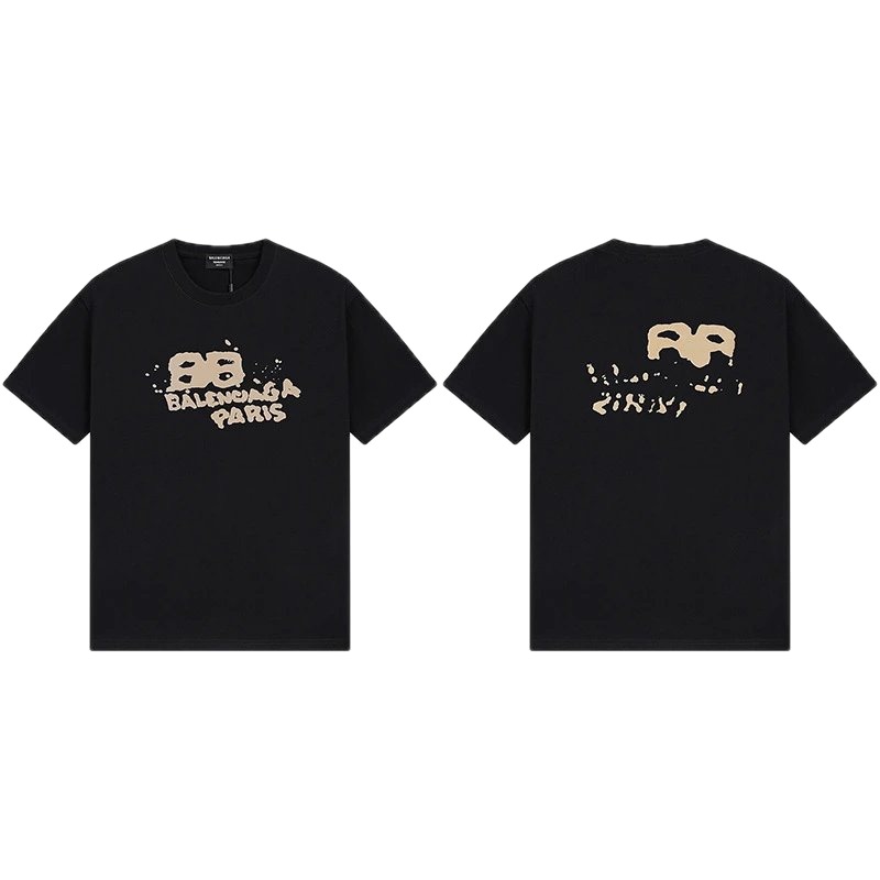 Balenciaga BB Series Black T-shirt