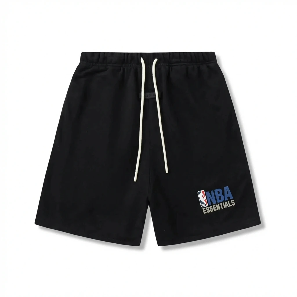 ESSENTIALS trendy brand black shorts