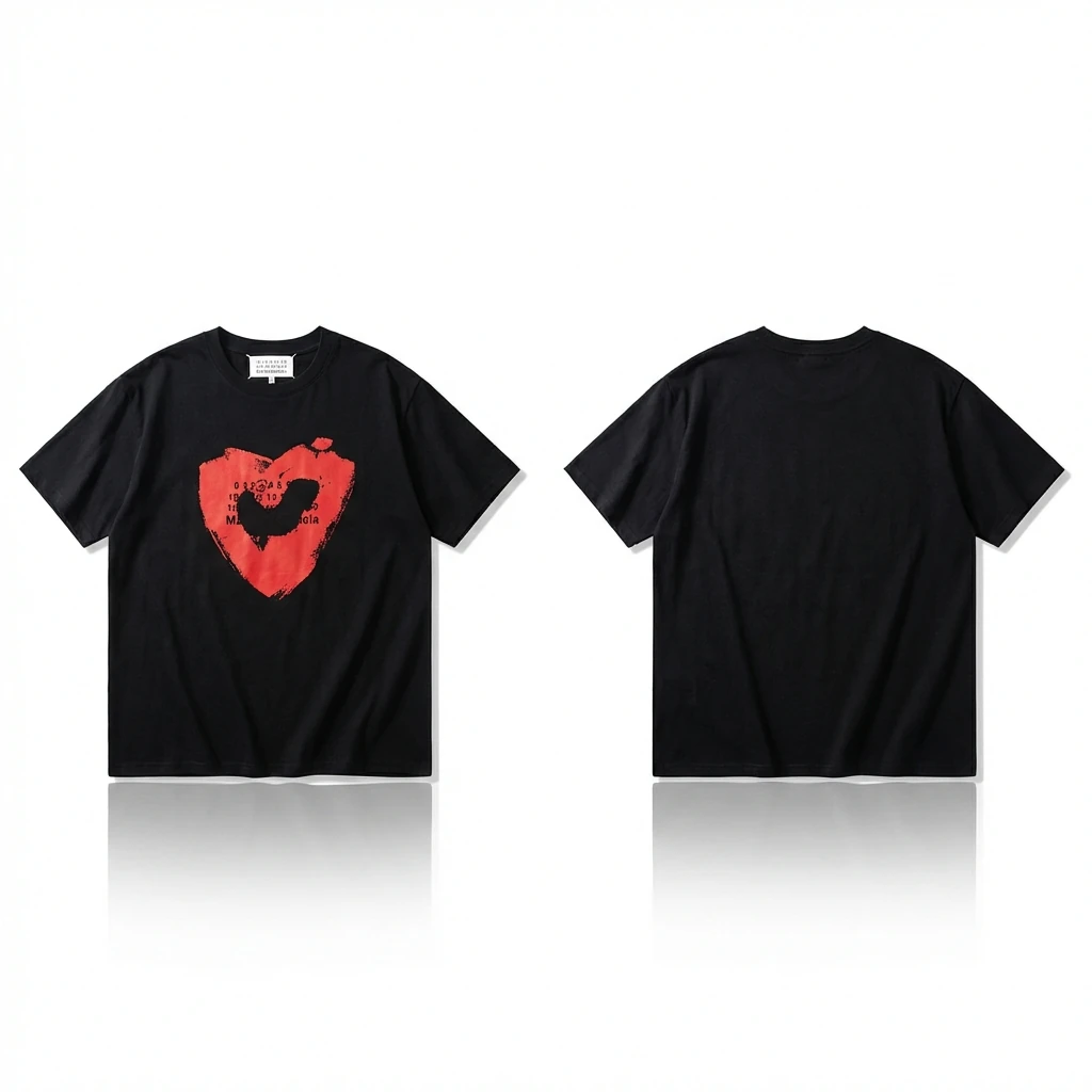 Maison Margiela Love Cool Black T-shirt