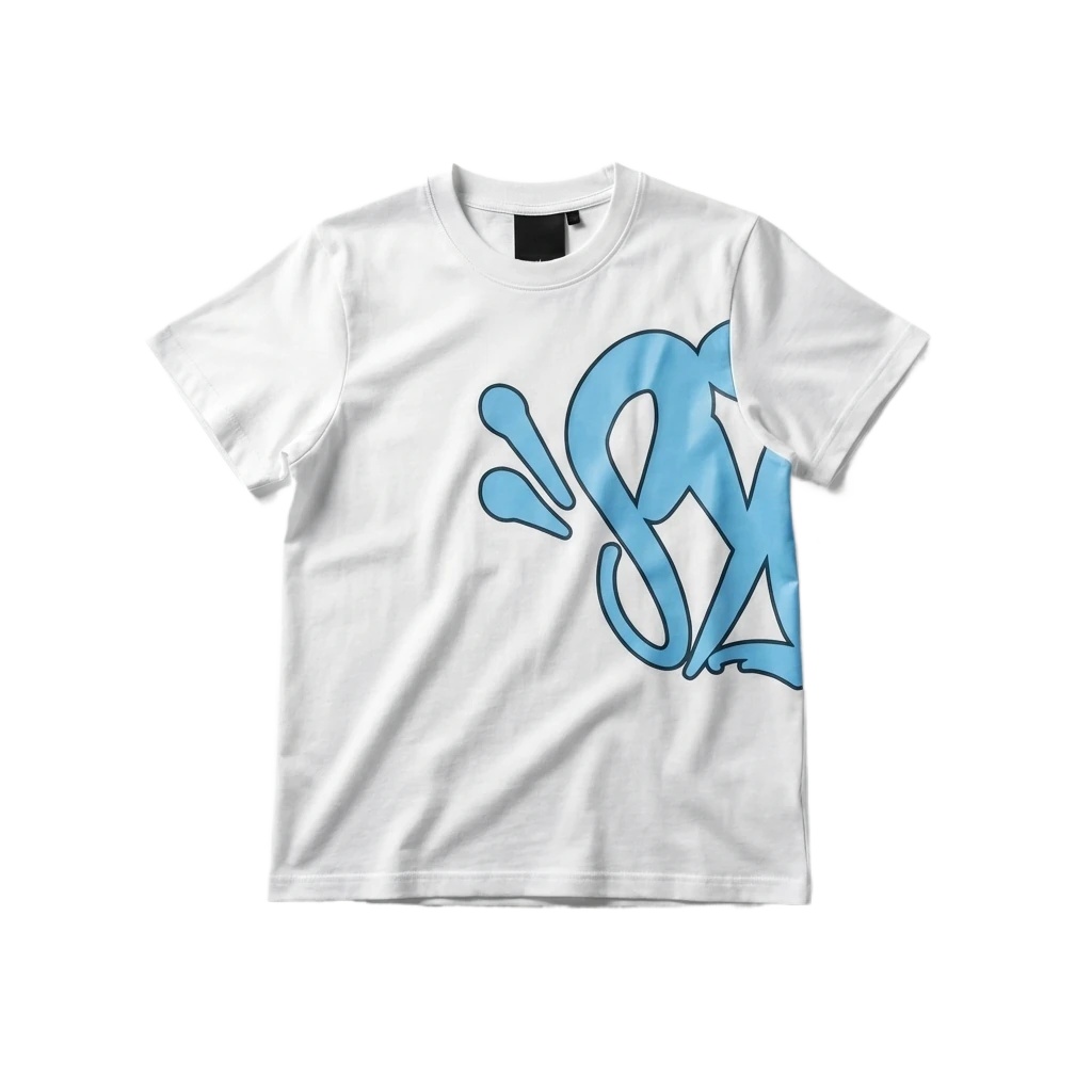 SynaWorld Graffiti-style White T-shirt