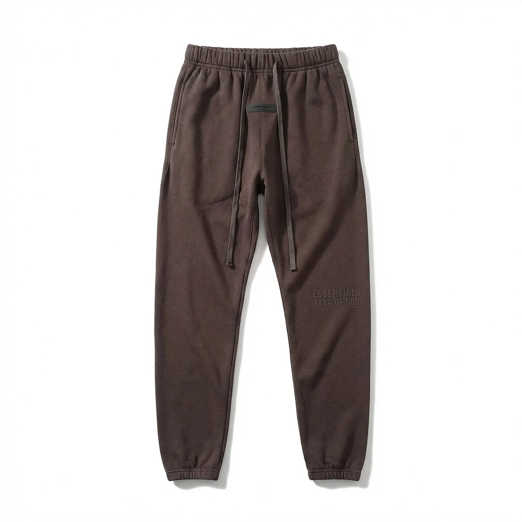 ESSENTIALS Casual Dark Brown Sweatpants