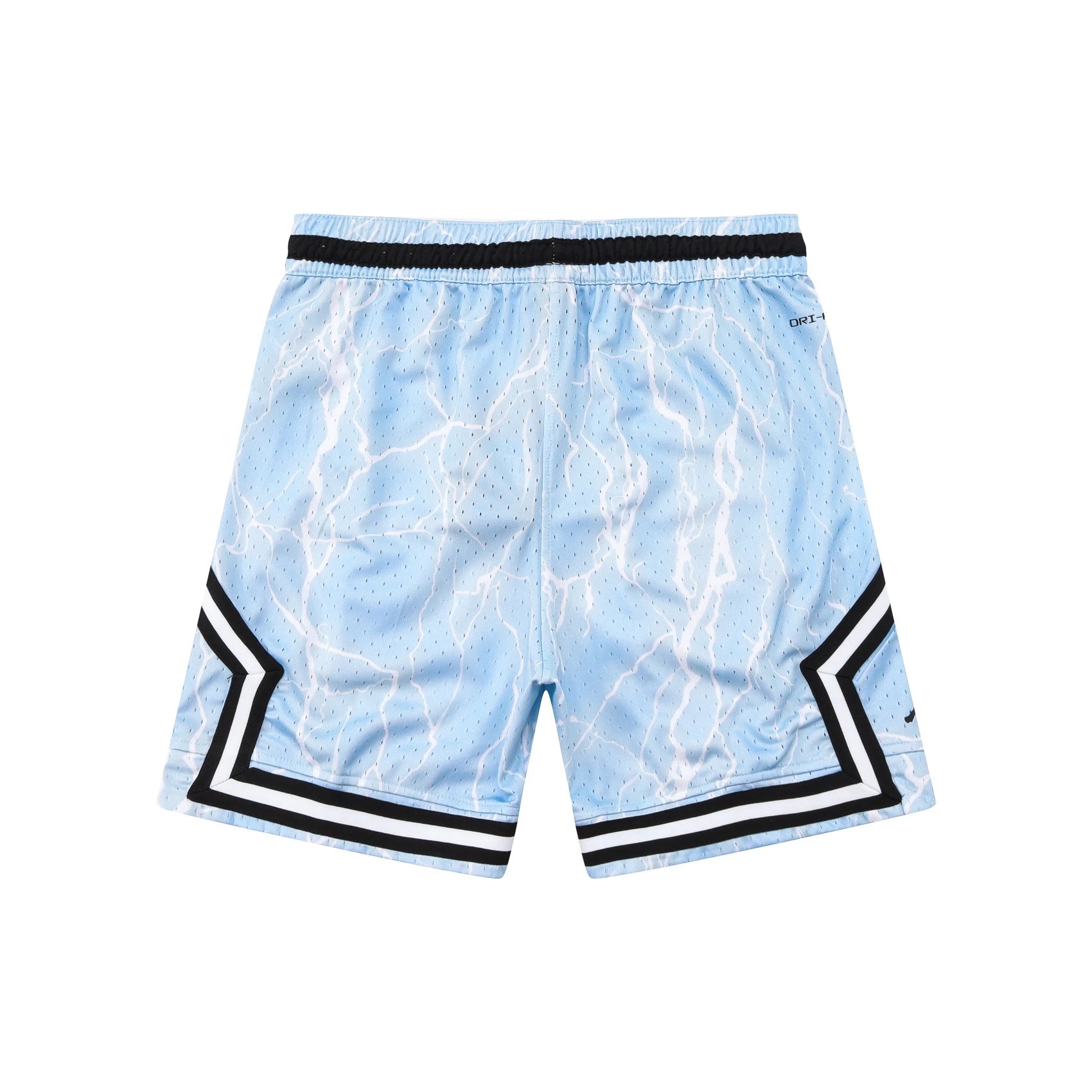 AJ Lightning Pattern Athletic Shorts