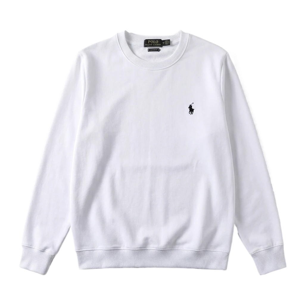 Ralph Lauren Polo Simple White Sweatshirt