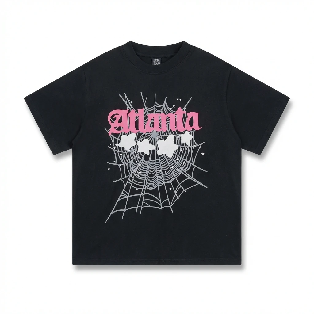 Sp5der Atlanta Black T-shirt