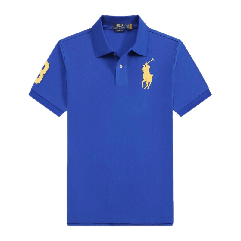 Blue polo shirts of Ralph Lauren Polo series