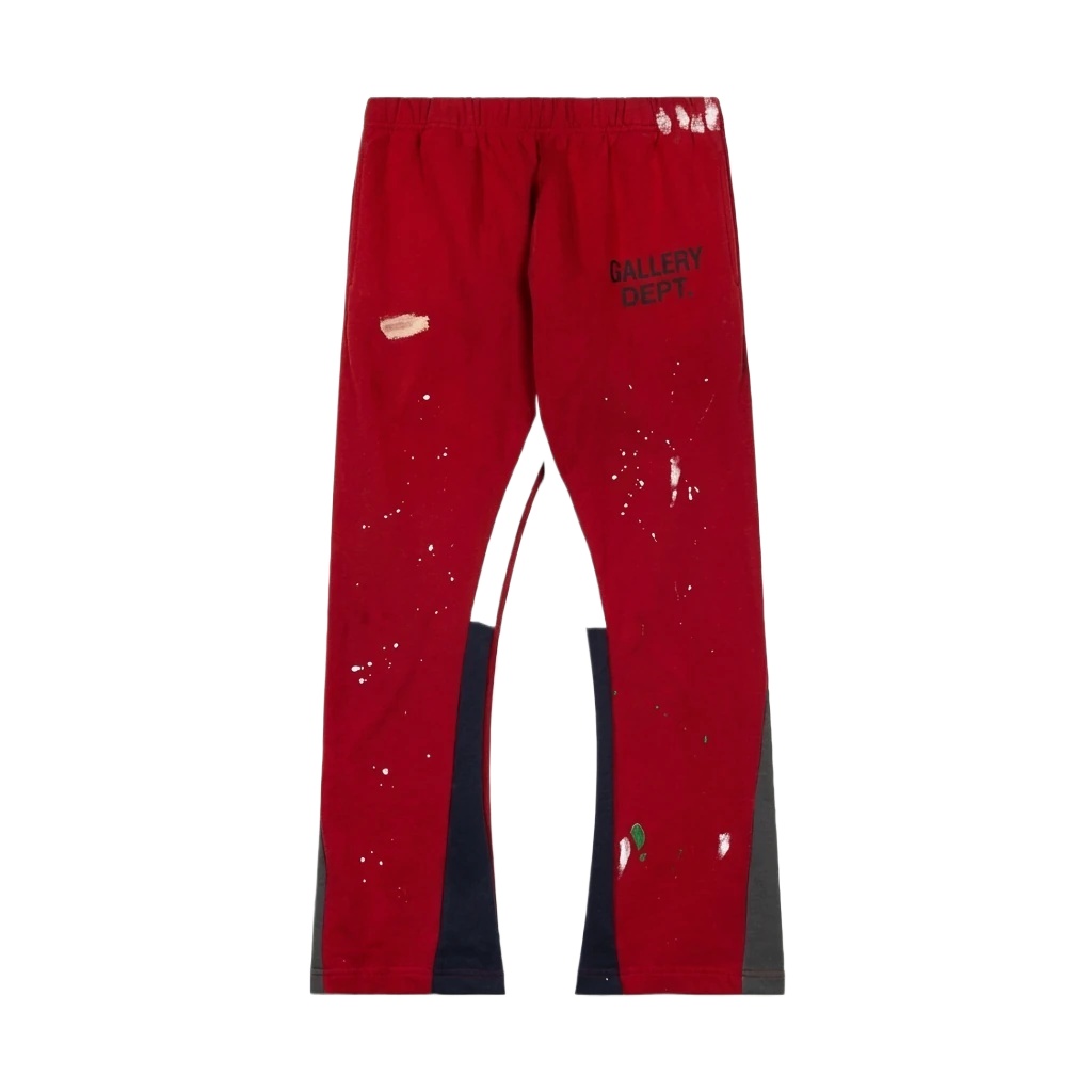 Gallery Dept Graffiti-style Red Trousers