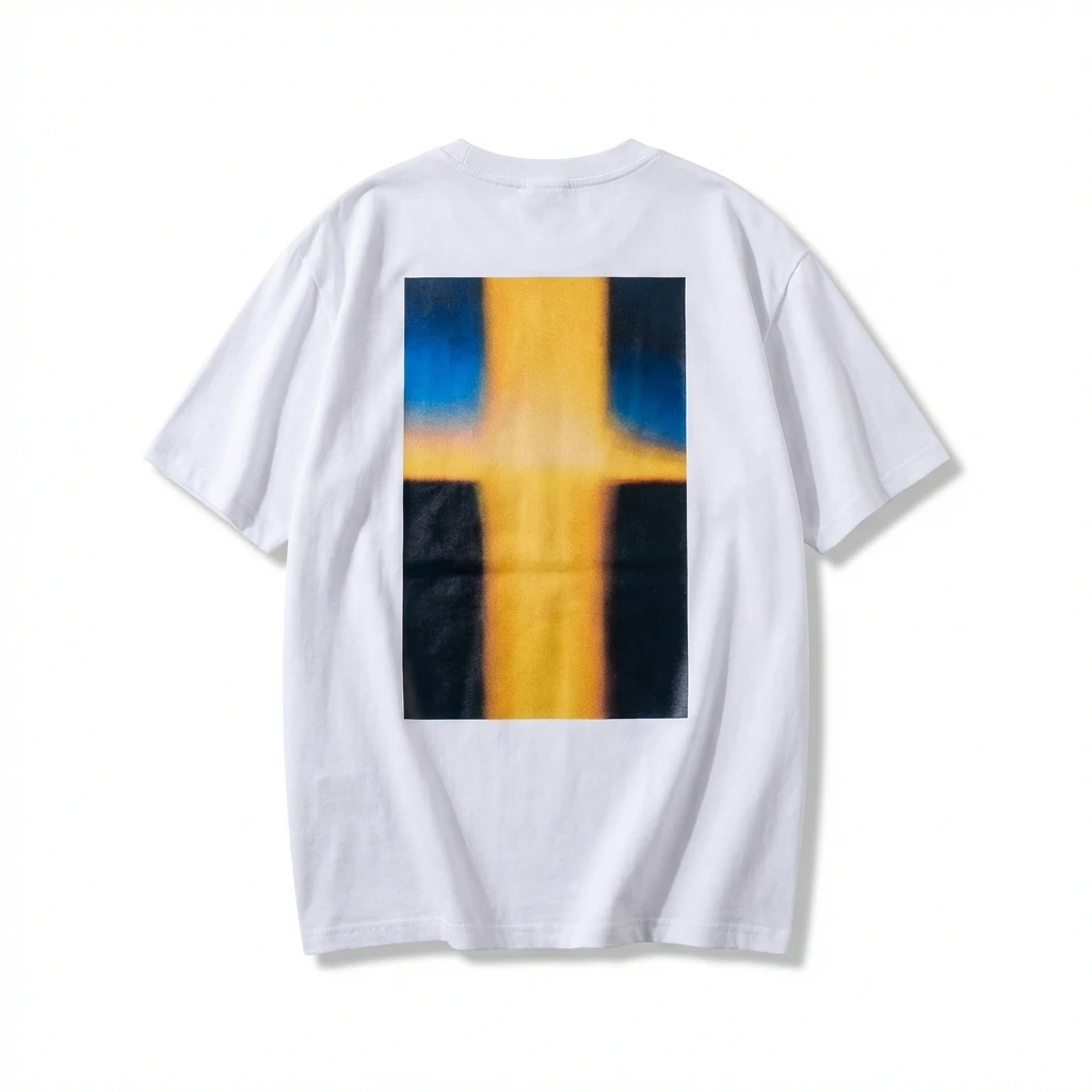 ESSENTIALS minimalist style white T-shirt