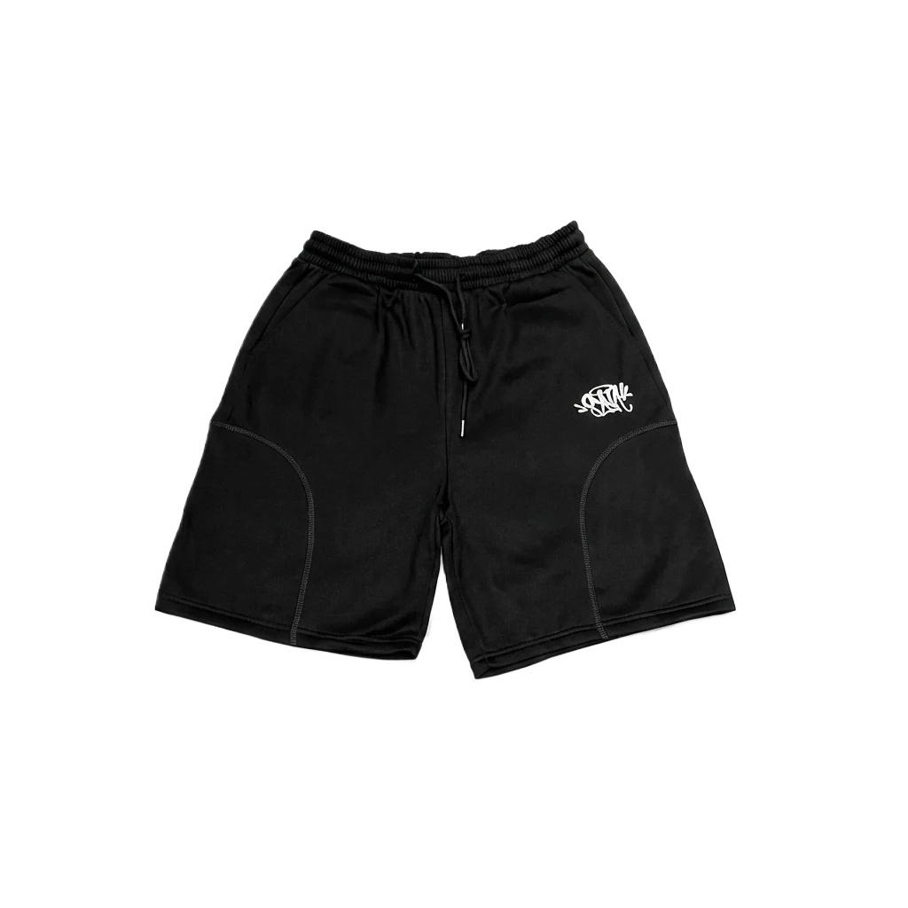 SynaWorld trendy and cool style black shorts