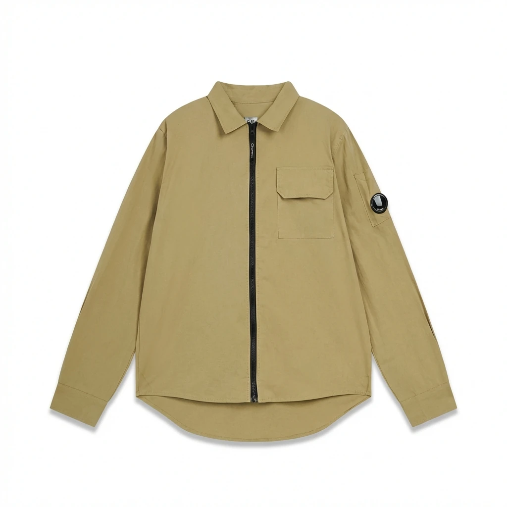 C.P. Utility Style Khaki Shirt