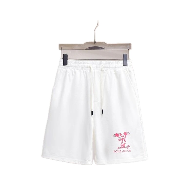 Louis Vuitton Printed Casual Style White Shorts