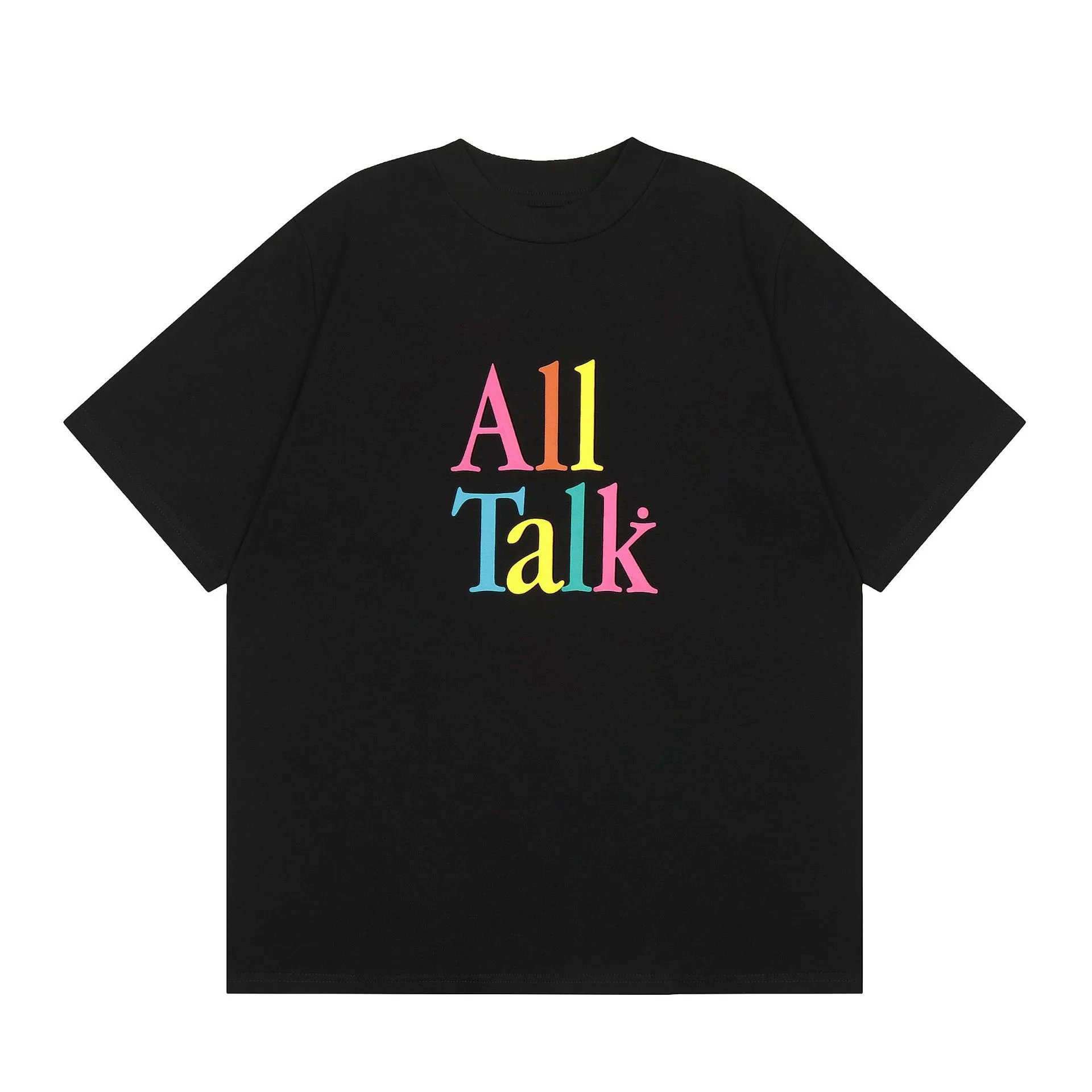 Anti Social Social Club Monogram Logo T-shirt Black Orange Anti for Layered Styling