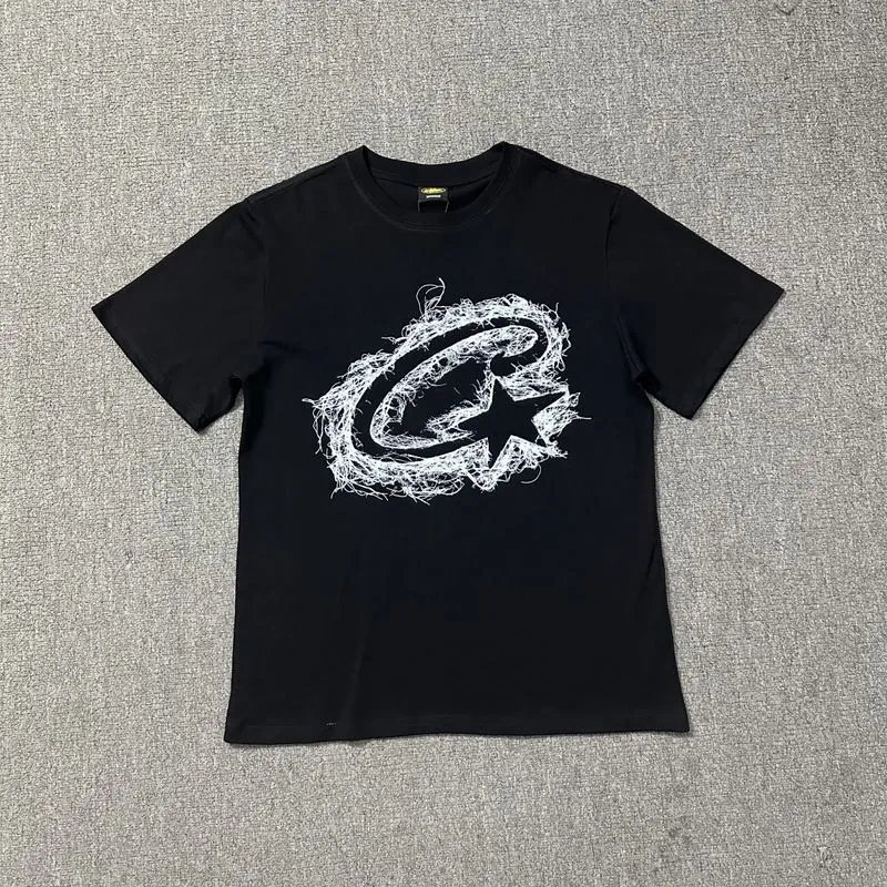 Corteiz Summer Logo T-shirt Black Corteiz with Bold Graphic