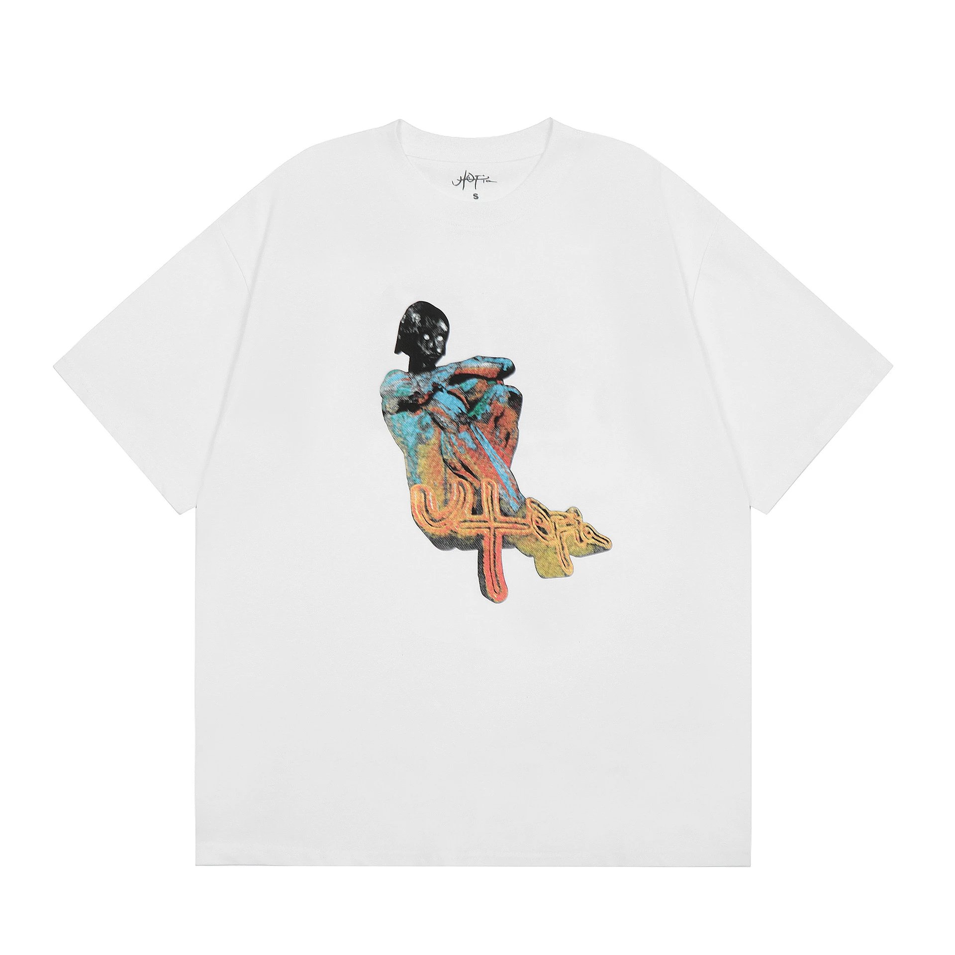 Travis Scott Resort Graphic T-shirt Brown Travis Scott with Premium Look