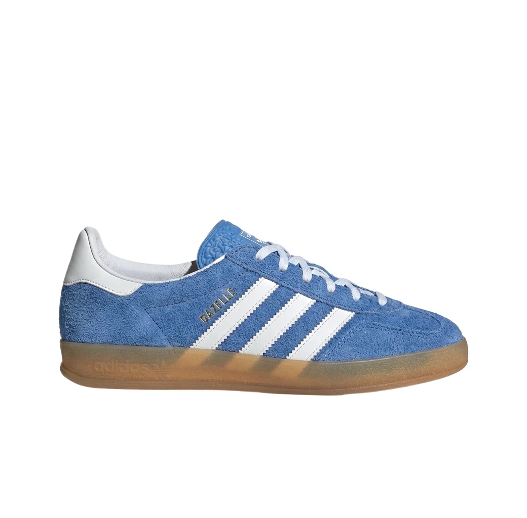 Adidas Gazelle retro style blue shoes