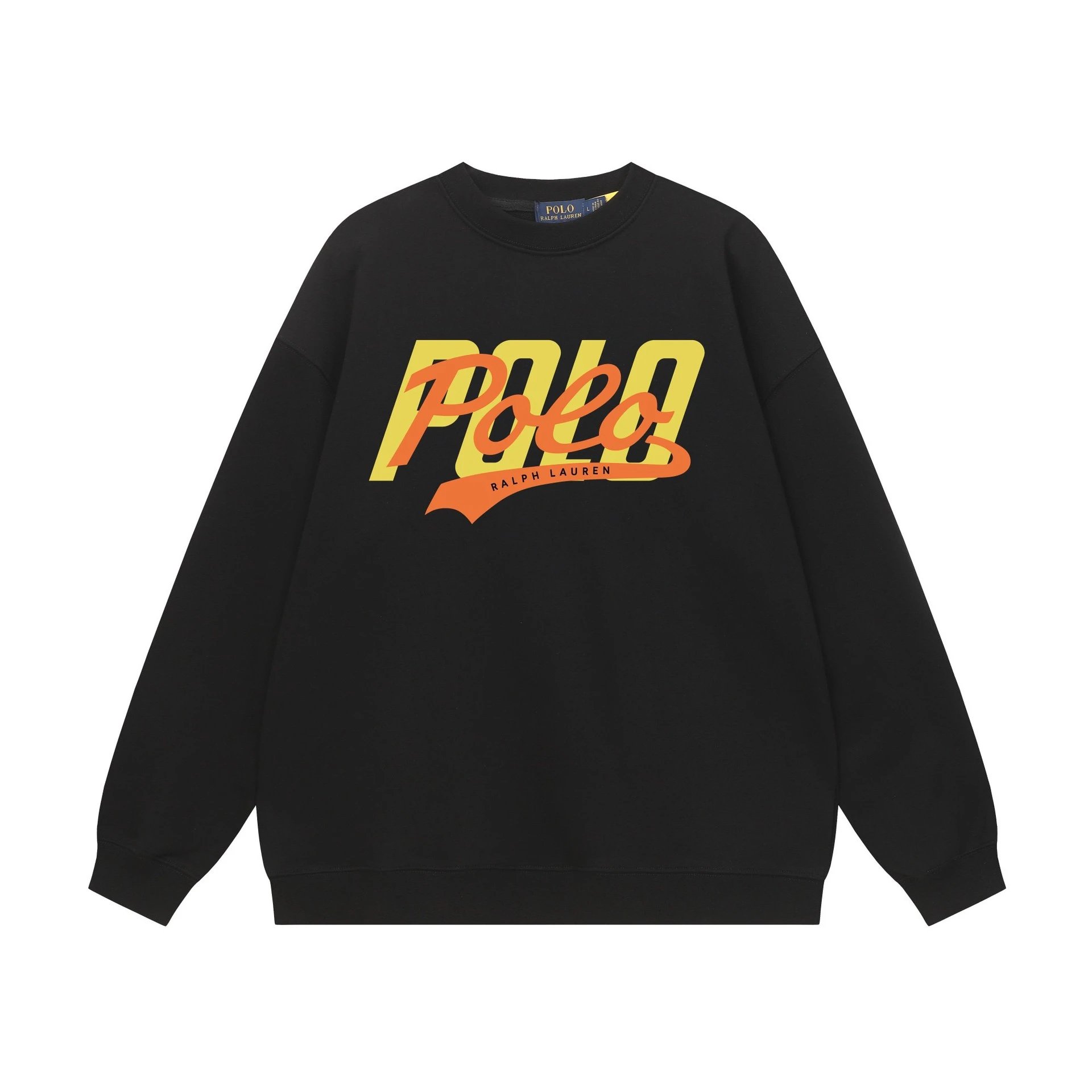 Ralph Lauren Polo trendy brand black sweatshirt
