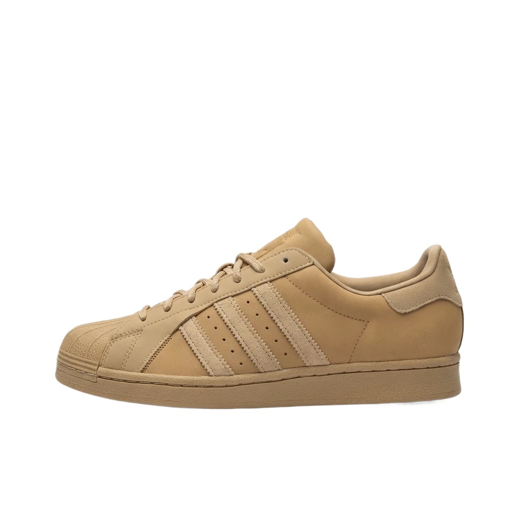 Adidas Superstar retro brown shoes