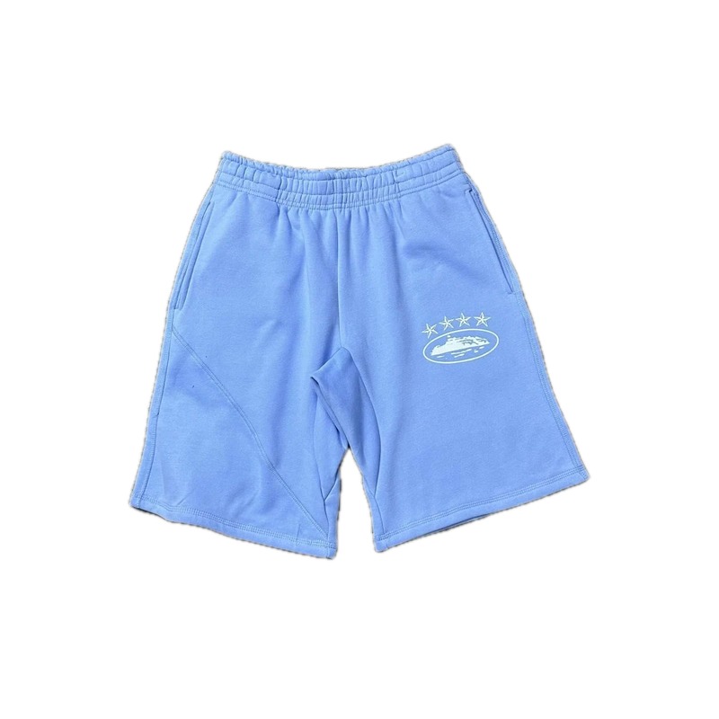 Corteiz casual light blue shorts