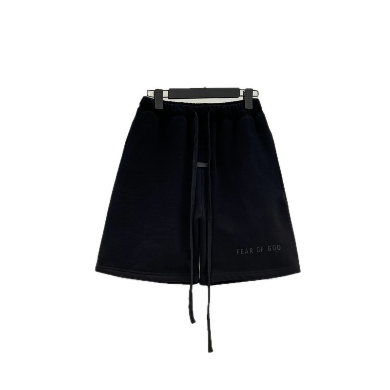 ESSENTIALS minimalist style black shorts