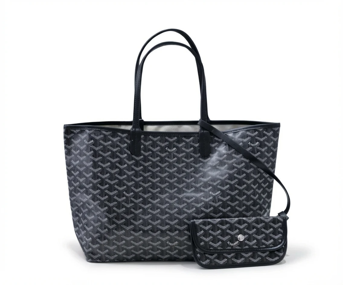 GOYARD Classic Style Fashion Black Tote Bag
