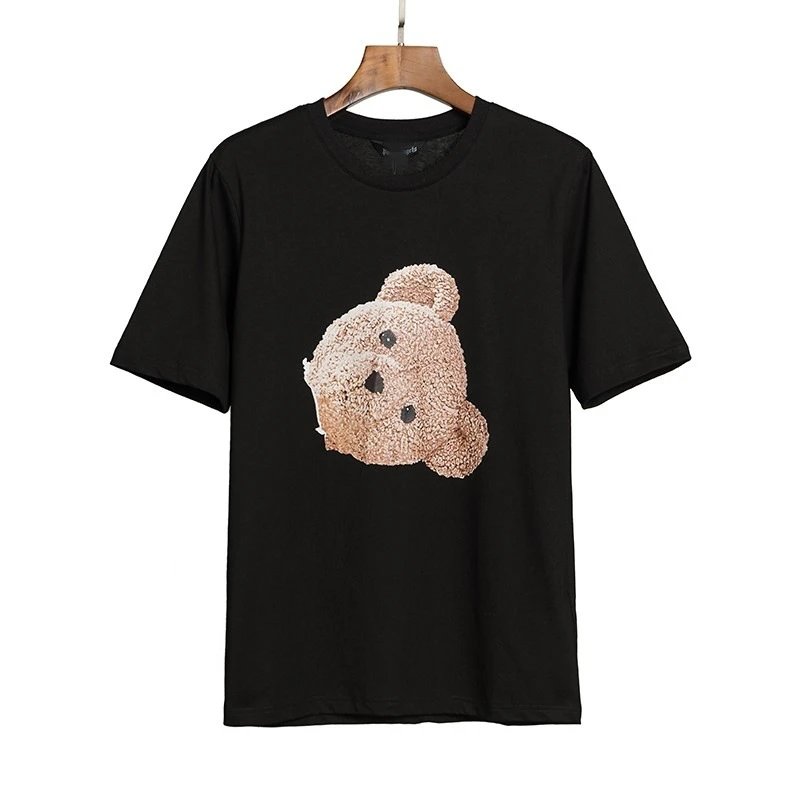 Palm Angels Lightweight Bear graphic T-shirt White Colorful Bear for Gift Ideas