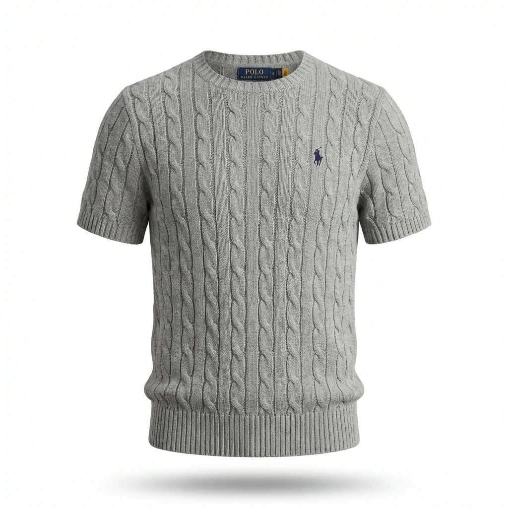 Ralph Lauren Polo Series Grey Knitted Sweater