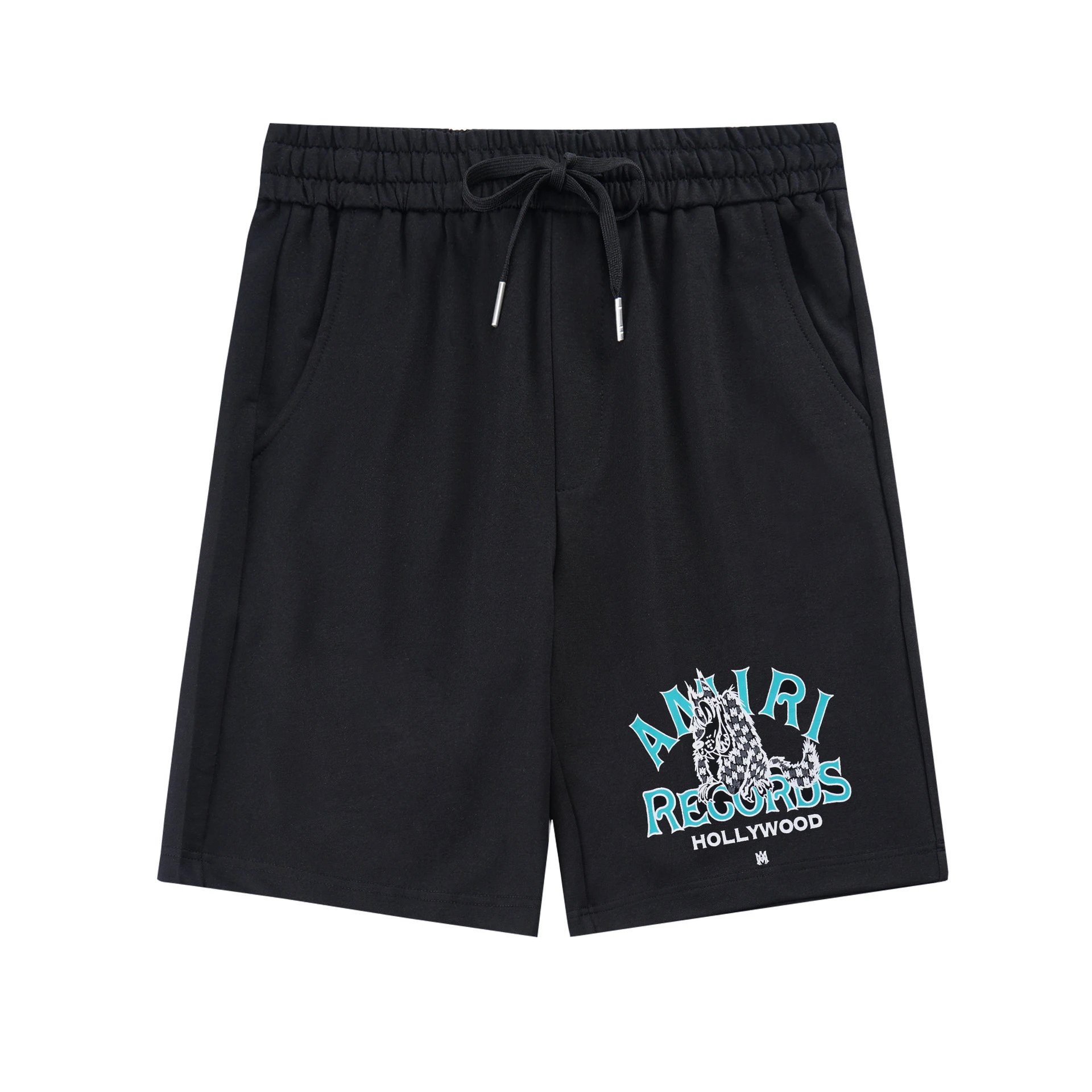 Amiri Resort Logo shorts Black Casual Amiri for Travel Looks