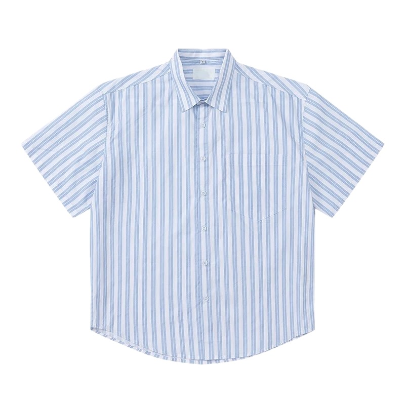 AMI Stripe Minimalist Style Shirt