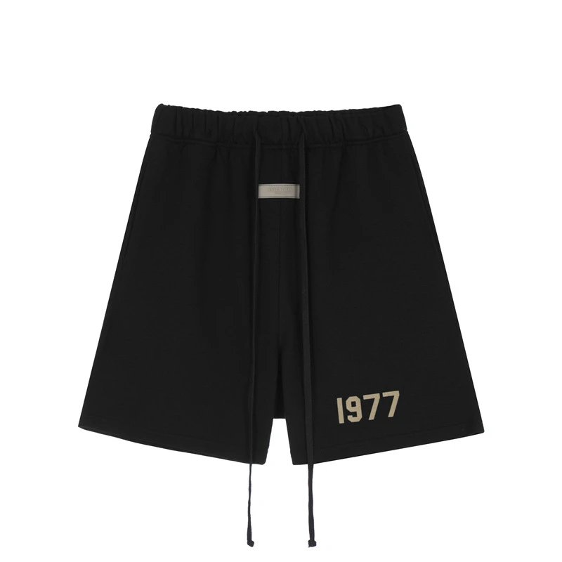 ESSENTIALS Sporty Black Shorts