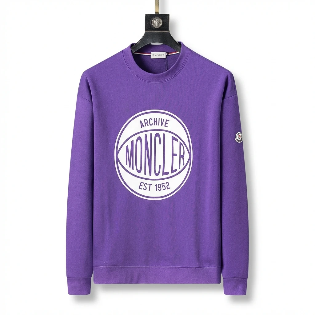 Moncler Archive Series Purple Sweatshirt