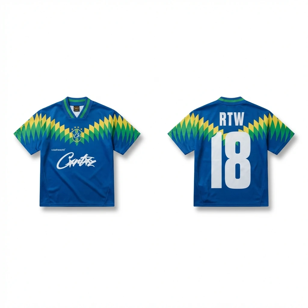 Corteiz RTW Series Sporty Blue T-shirt