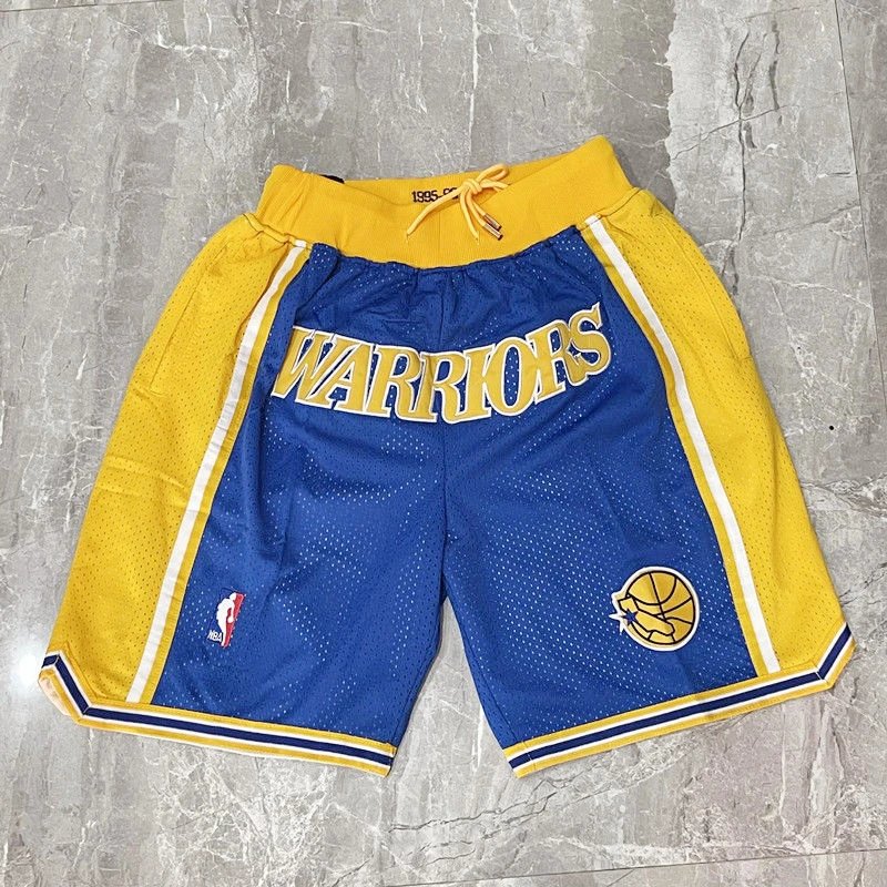 Lakers Resort Basketball shorts Yellow Lakers Mesh with Premium Look