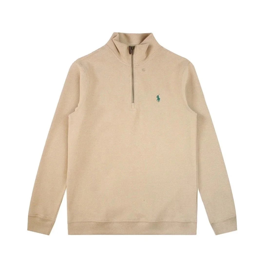 Lacoste Statement Quarter-zip sweatshirt Black Quarter Zip for Easy Pairing