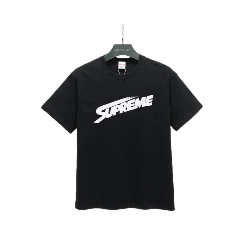 Supreme Printed Street-Style Black T-Shirt