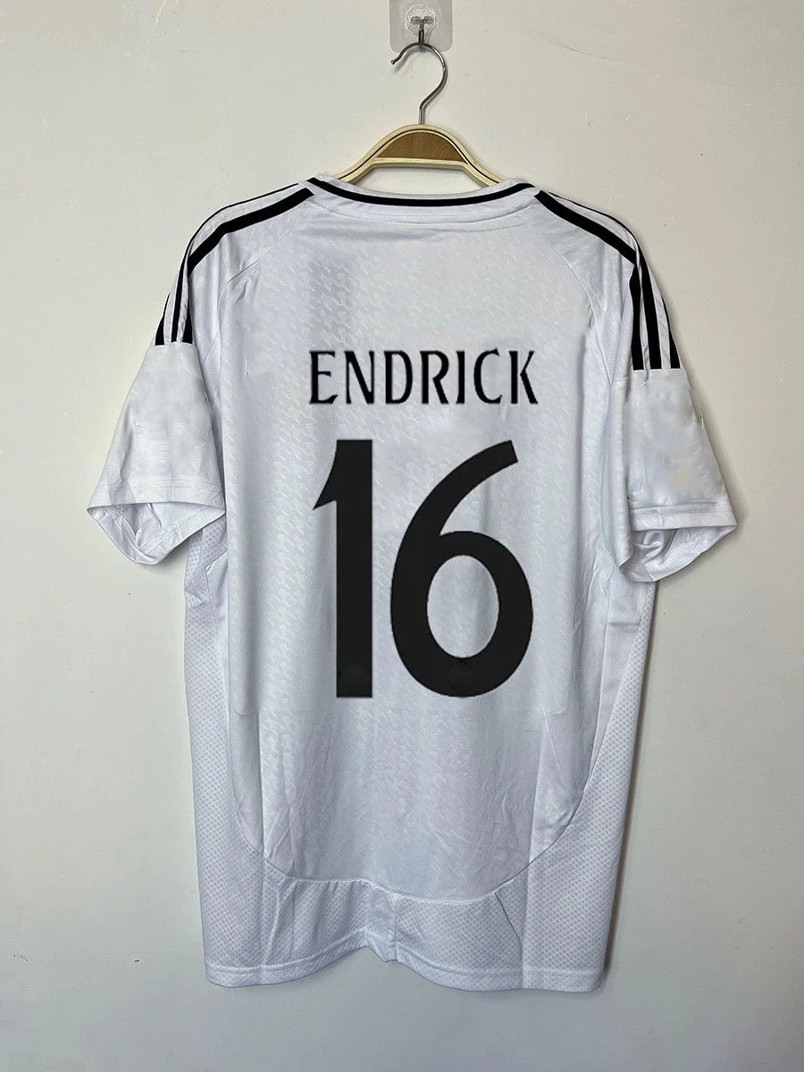 Real Madrid Gift Ready Bellingham #5 soccer jersey White Real Madrid with Standout Detail