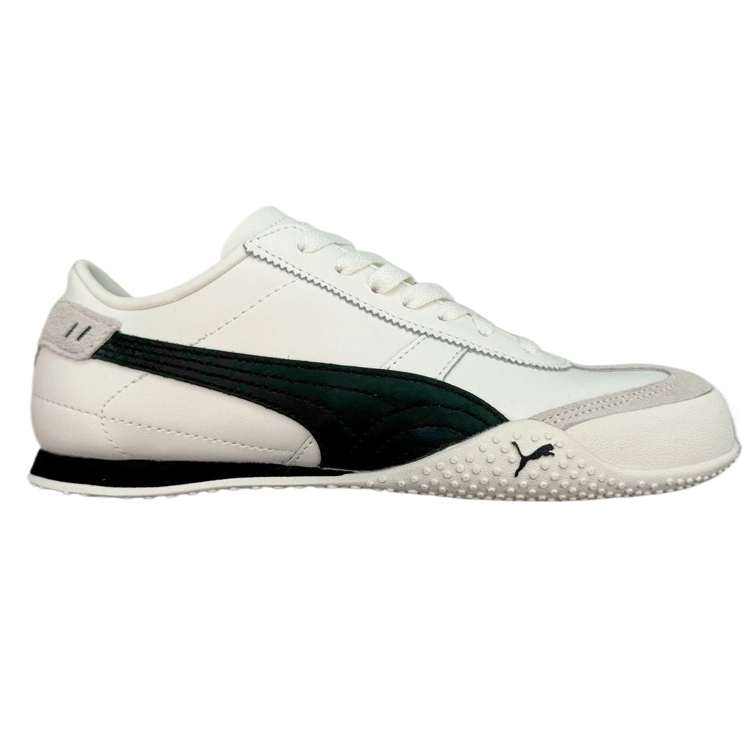 PUMA retro black and white sports shoes