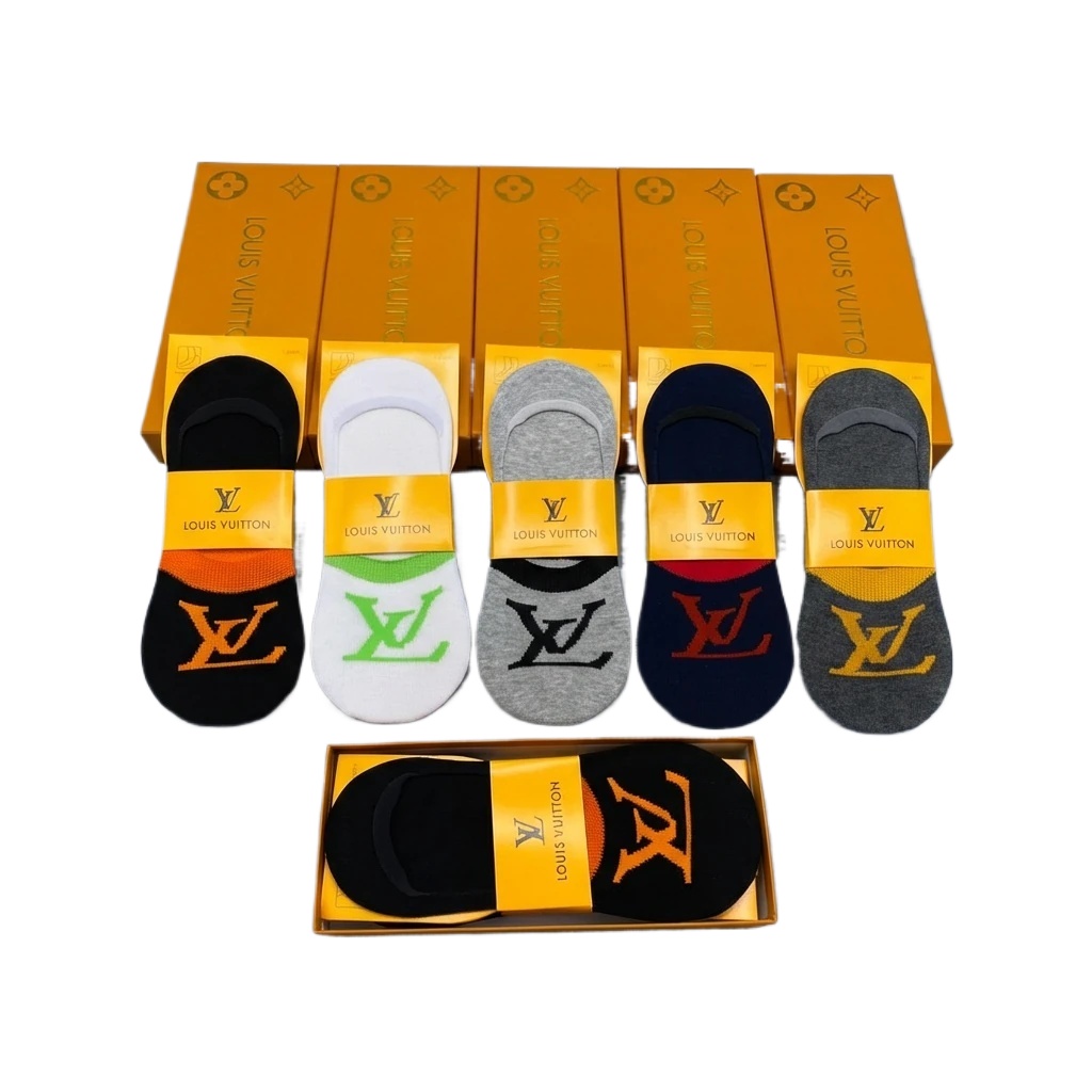Louis Vuitton colorful boat socks