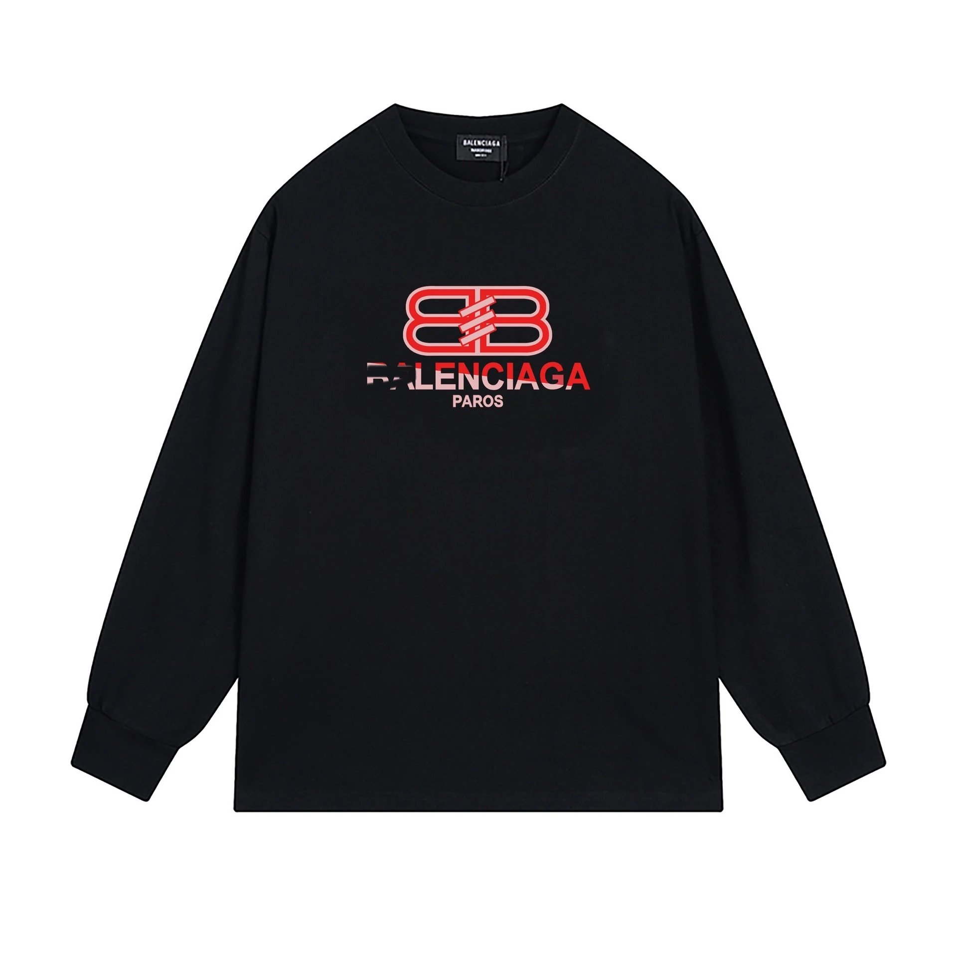 Balenciaga PAROS series black T-shirt