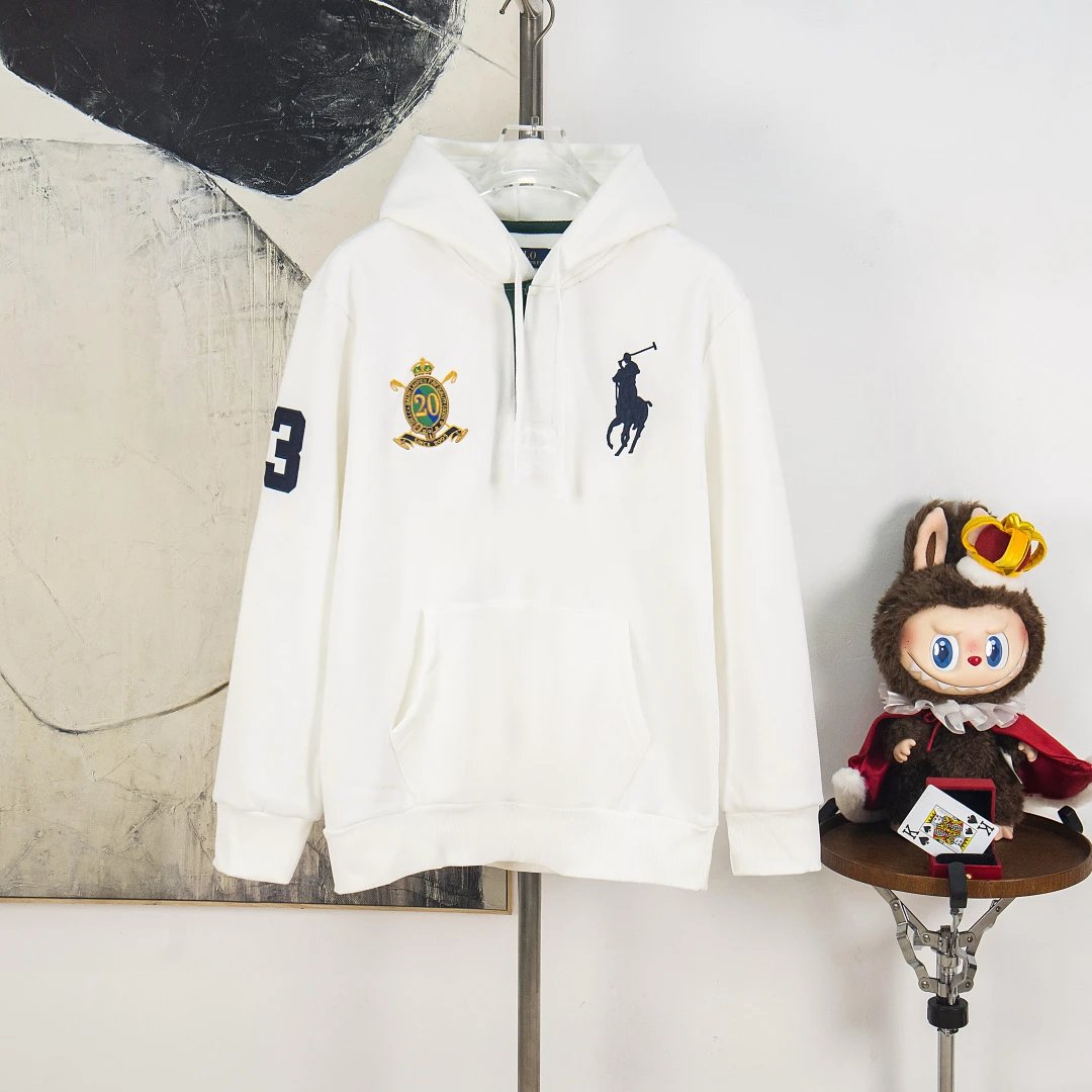 Ralph Lauren Polo Vintage White Sweatshirt