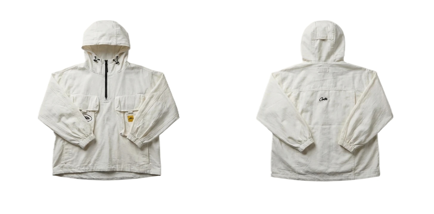 Corteiz Workwear Style White Jacket