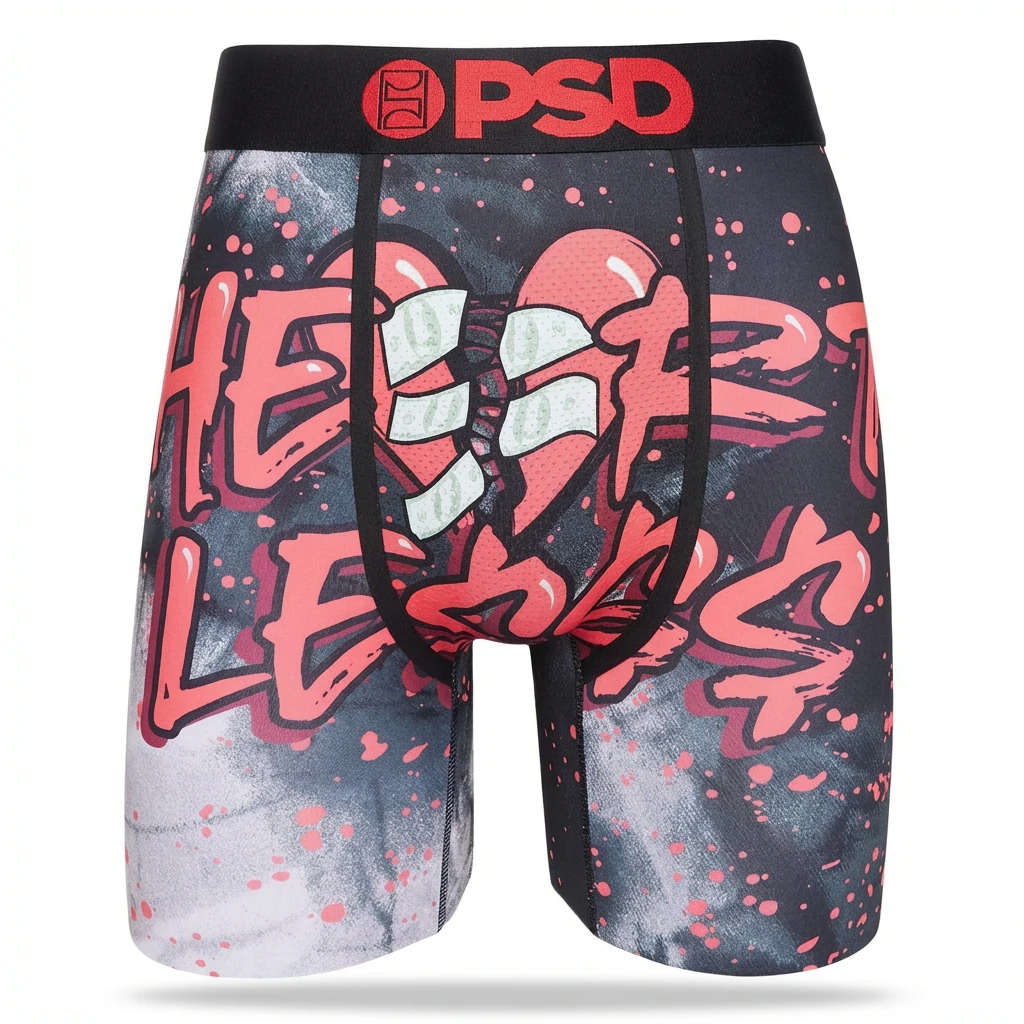 PSD graffiti-style men's underwear
