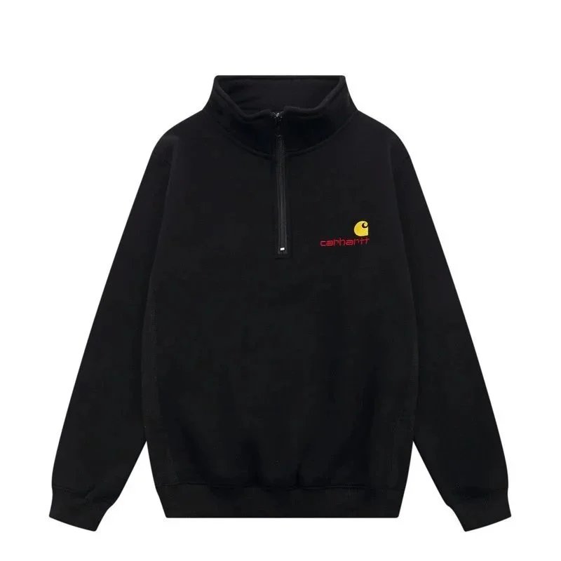 Lacoste Casual Quarter-zip sweatshirt Black Quarter Zip for Comfortable Styling