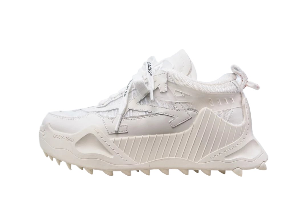 Off-White Functional Style White Sports Shoes